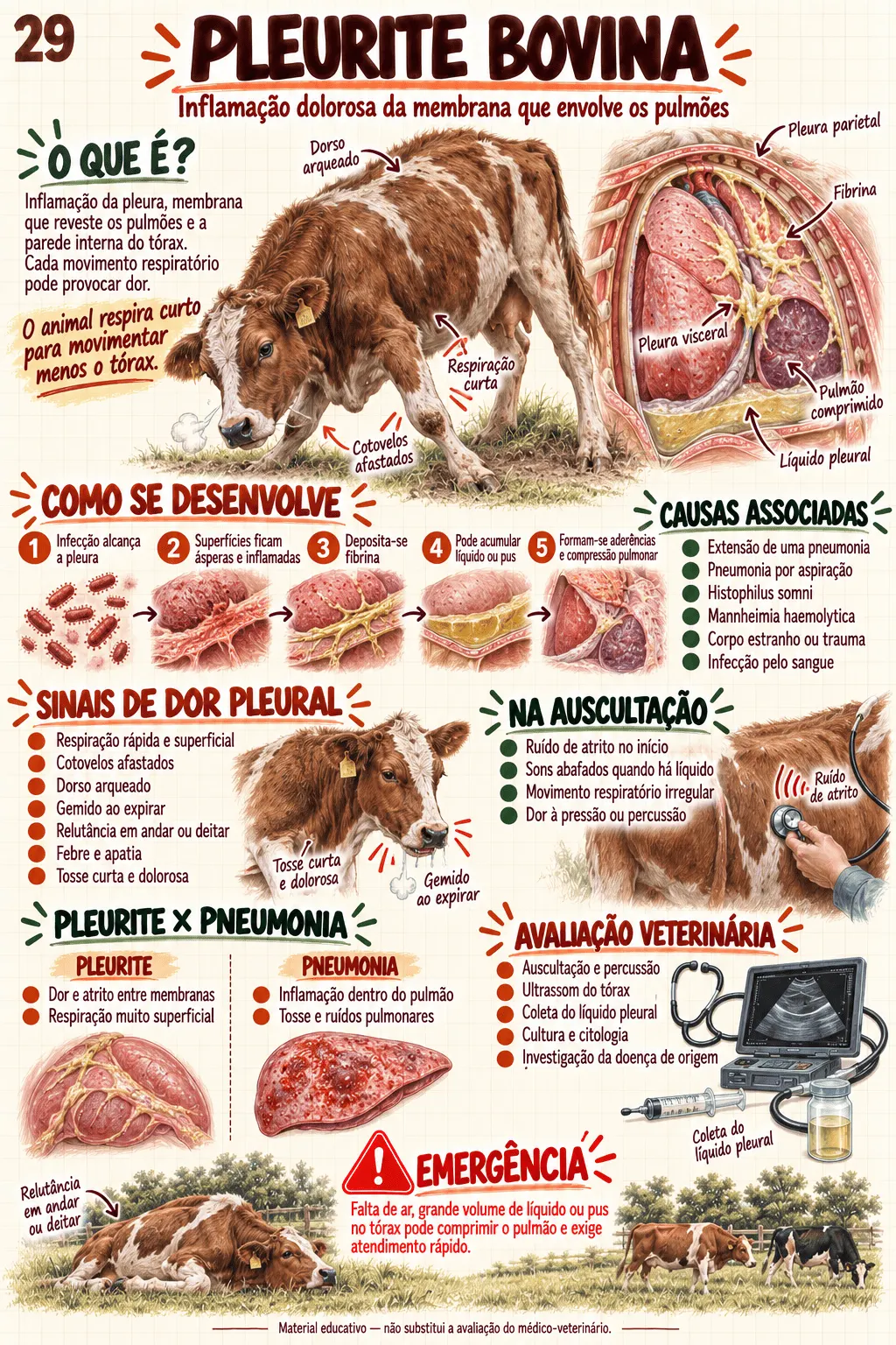 Mapa visual de Clínica Médica de Bovinos