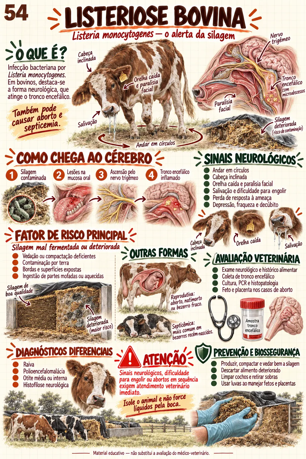 Mapa visual de Clínica Médica de Bovinos