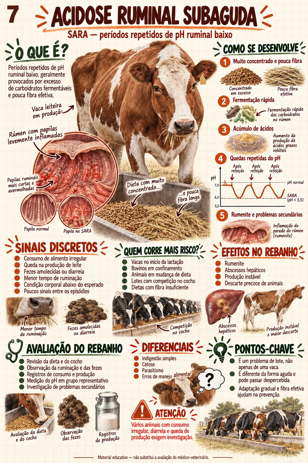 Mapa visual de Clínica Médica de Bovinos