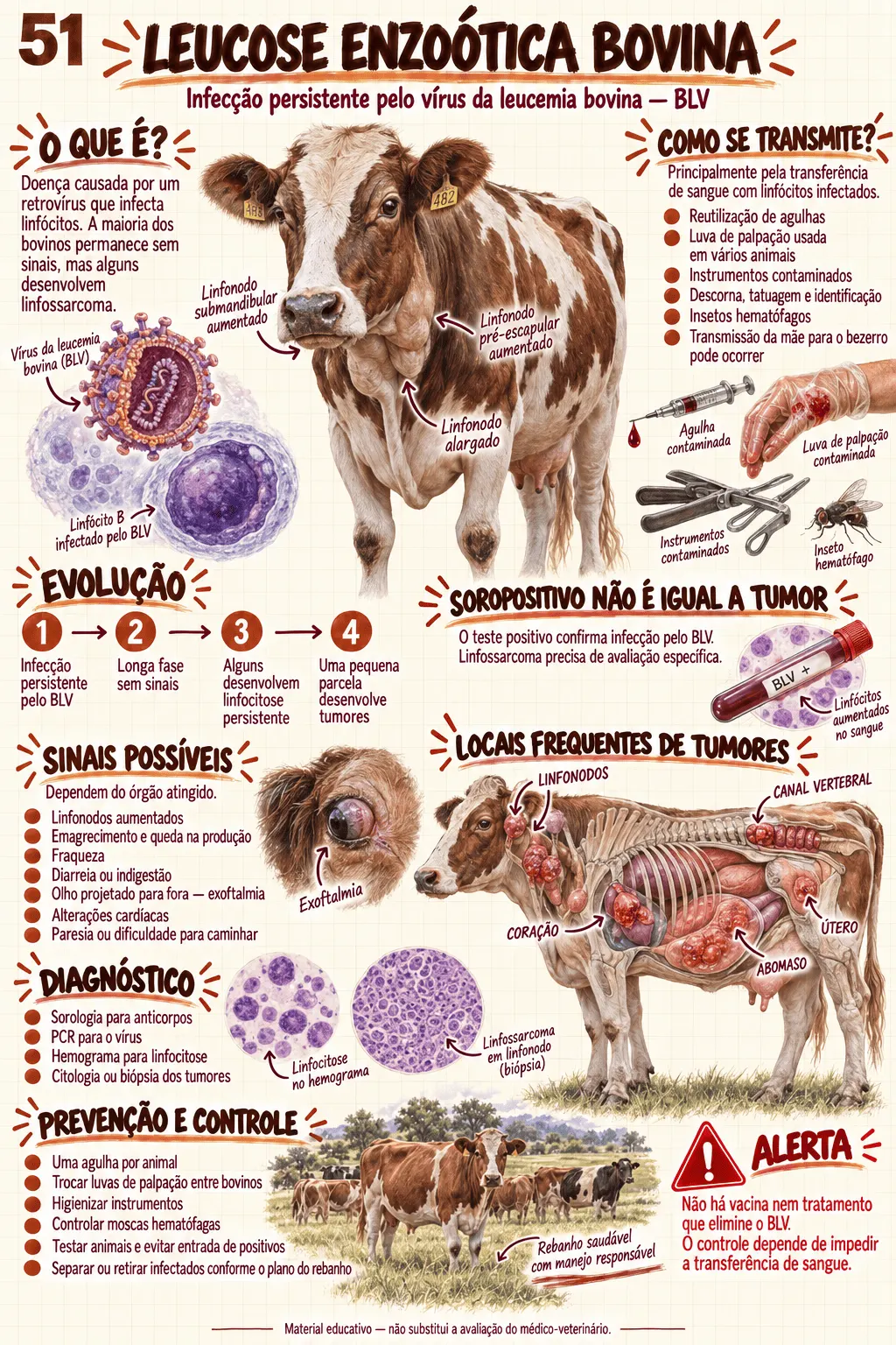 Mapa visual de Clínica Médica de Bovinos